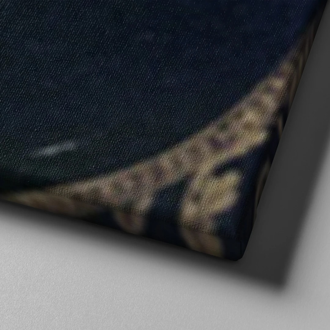 Atatürk Yan Portre Kanvas Tablo